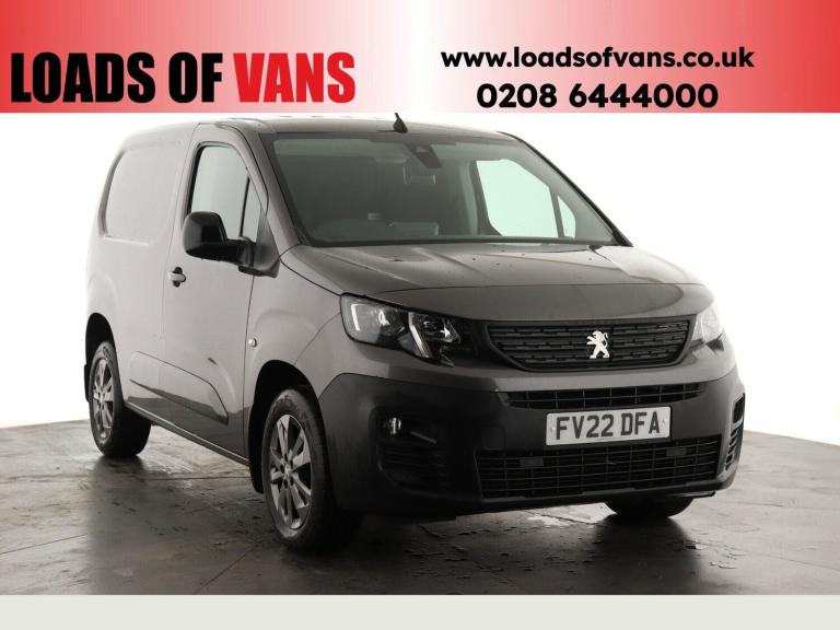 2022 Peugeot Partner 1000 1.5 BlueHDi 100 Asphalt Premium Van PANEL VAN DIESEL Manual
