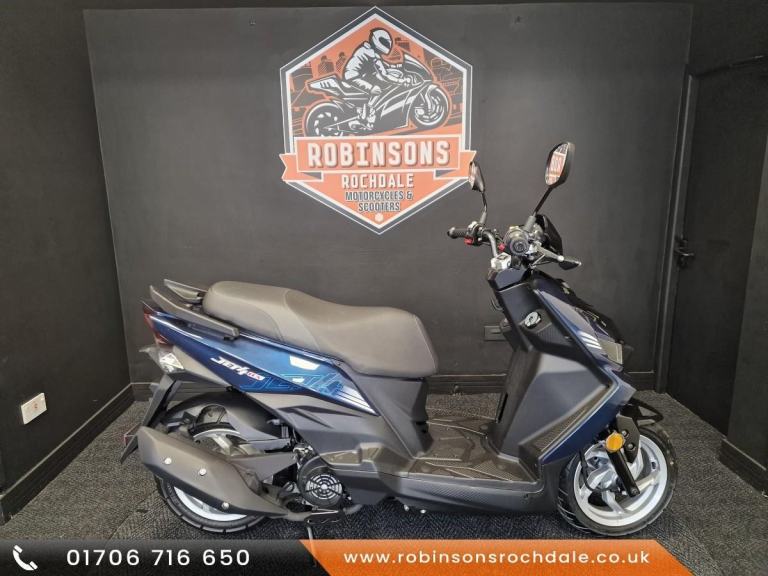 SYM Jet 4 RX 125, great looking learner legal scooter. Low rate Finance