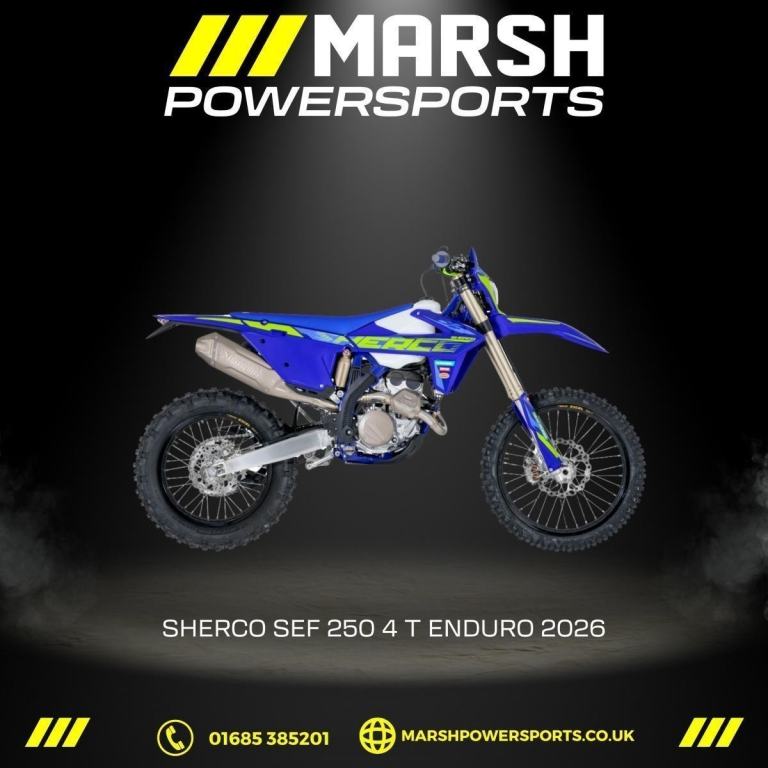 Sherco SEF 250 4T Factory Enduro 2026 - Sherco Main Dealer - Order NOW!