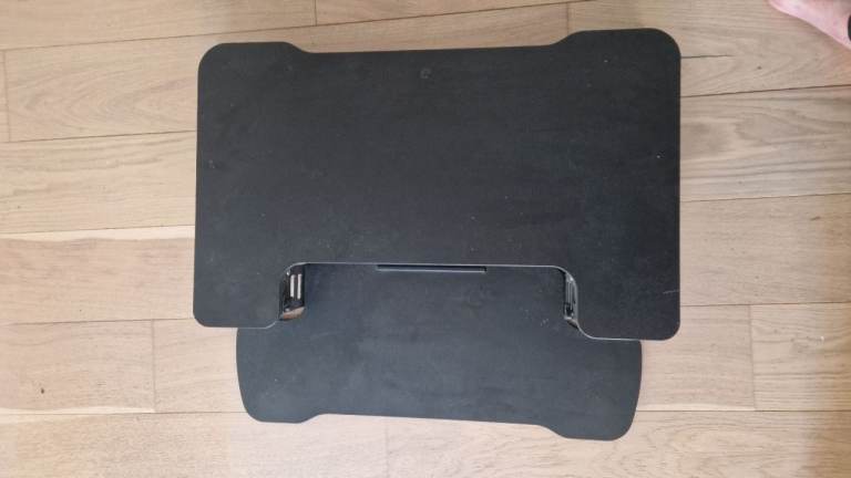Black Adjustable Standing Desk Converter 