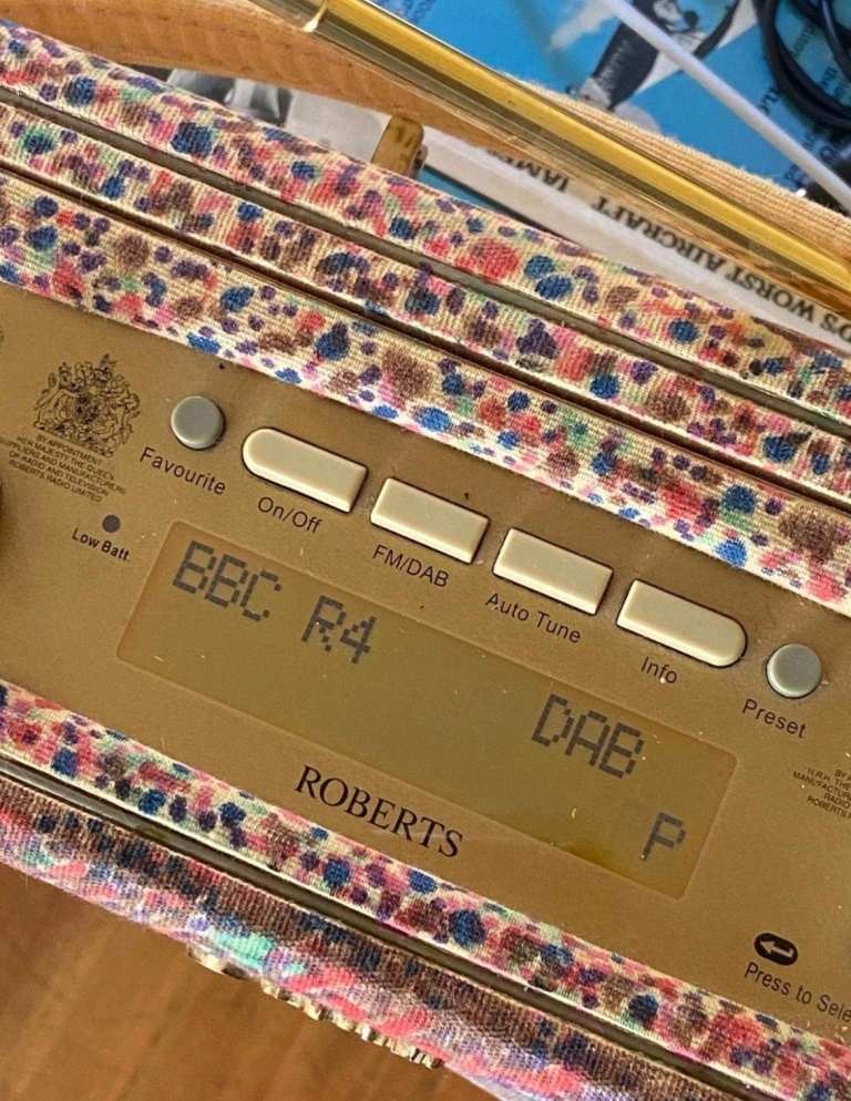 image for Roberts RD60 DAB/FM Radio - hand painted