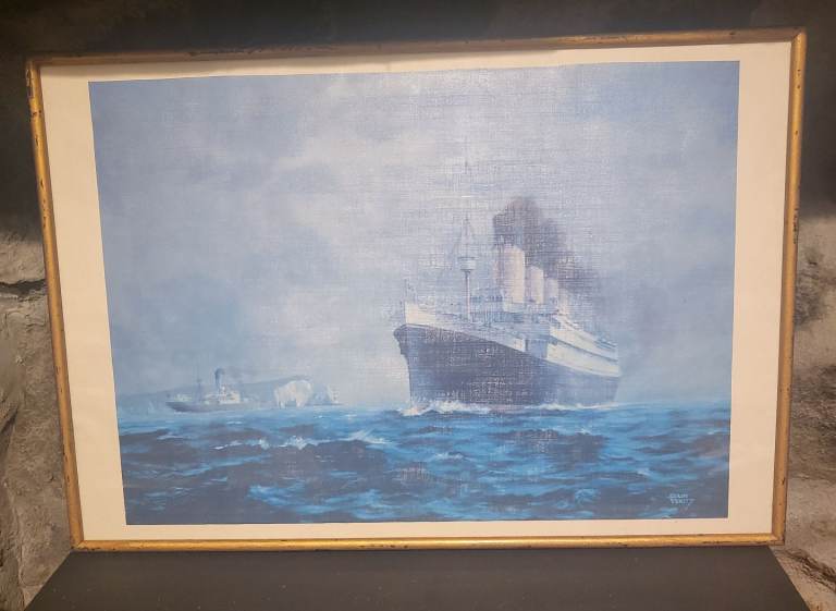 Titanic - Colin Verity - Olympic Framed Print - 64 x 37 cm Print