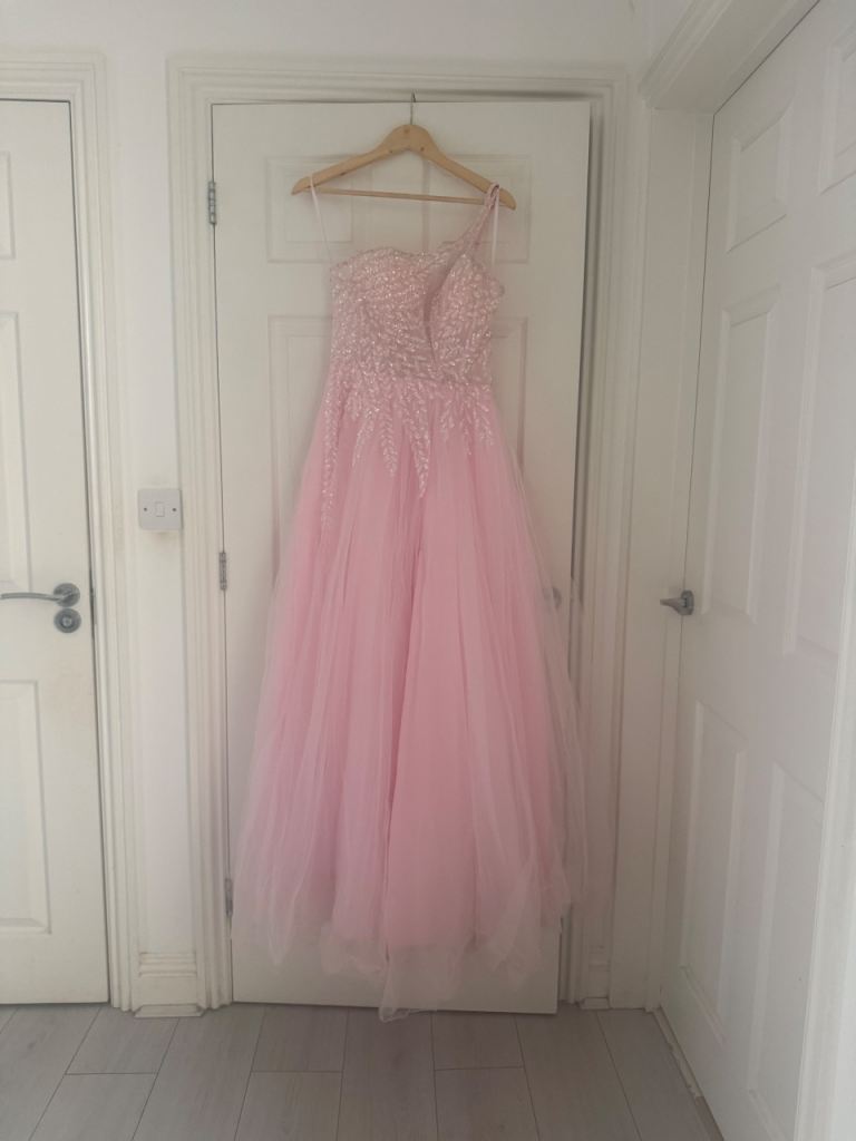 Pink prom dress