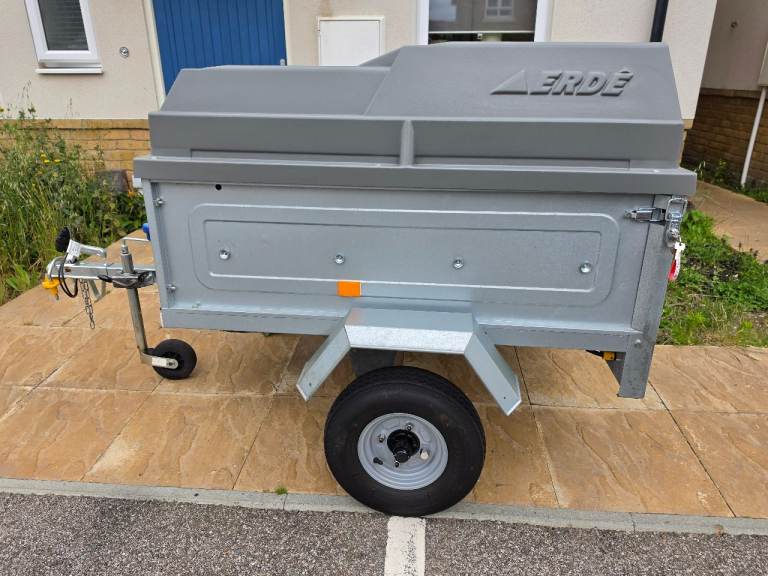 Erde 122.2 Trailer with ABS hard top 