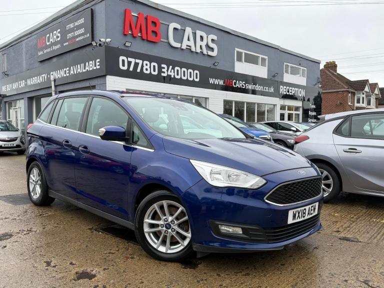 2018 Ford Grand C-Max 1.5 TDCi Zetec Euro 6 (s/s) 5dr MPV Diesel Manual