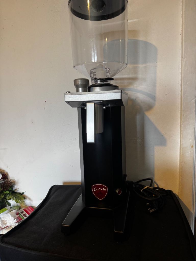 Eureka DROGHERIA MCD4 Coffee Grinder – Black, Good Condition