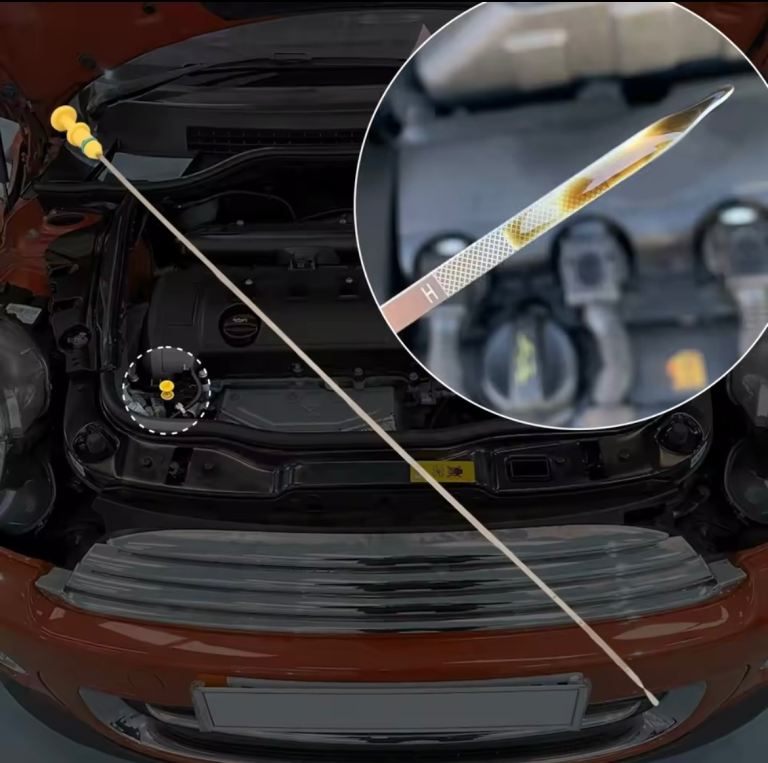 Easy-Read Stainless Steel Oil Dipstick - MINI Cooper Gen 2 (R56 R55 R57 etc.)