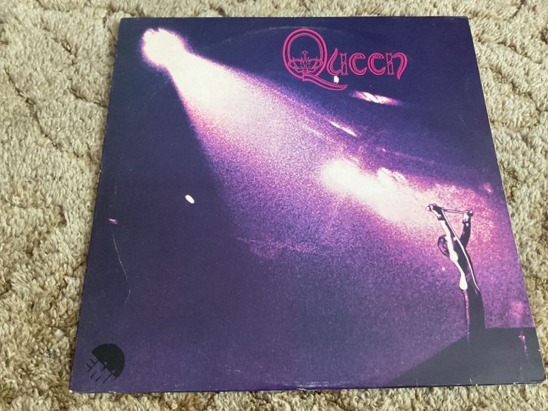 QUEEN - QUEEN LP FIRST PRESS ROCK GLAM ROCK 