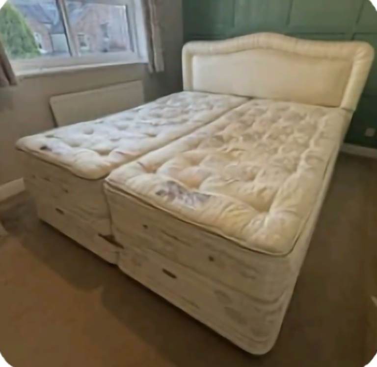 image for fantastic Super Kingsize bed  or 2 singles super comfortable Bargain