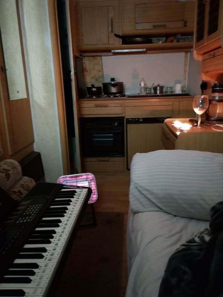 Swift touring caravan 