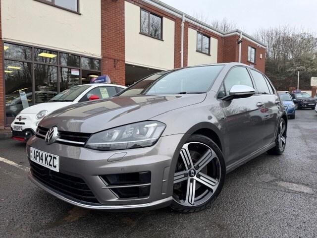 2014 Volkswagen Golf 2014 14-Reg VW Golf R 2.0 TSI DSG Auto 5dr,Limestone Grey,80,000 Miles!! HAT...