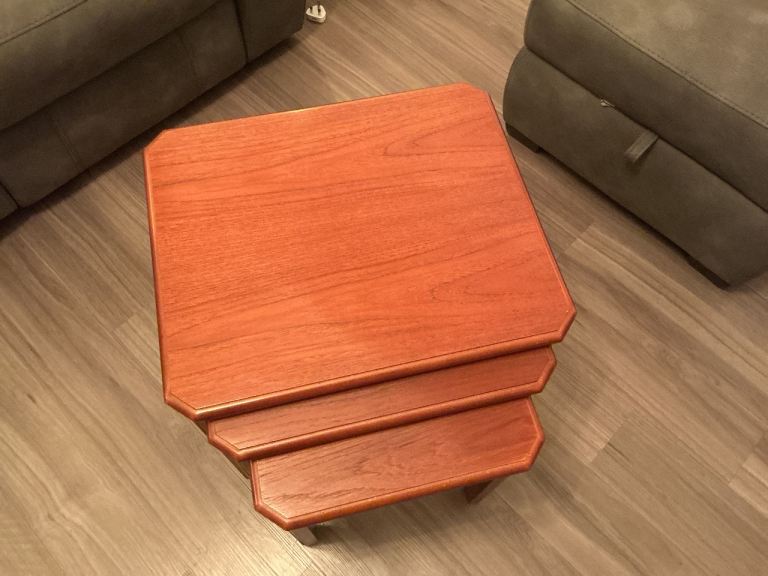 Meredew nest of tables in great condition. Grab a bargain at this price