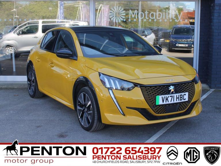 2021 Peugeot 208 100kW GT 50kWh 5dr Auto HATCHBACK ELECTRIC Automatic