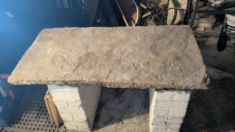 Large York Stone slab
