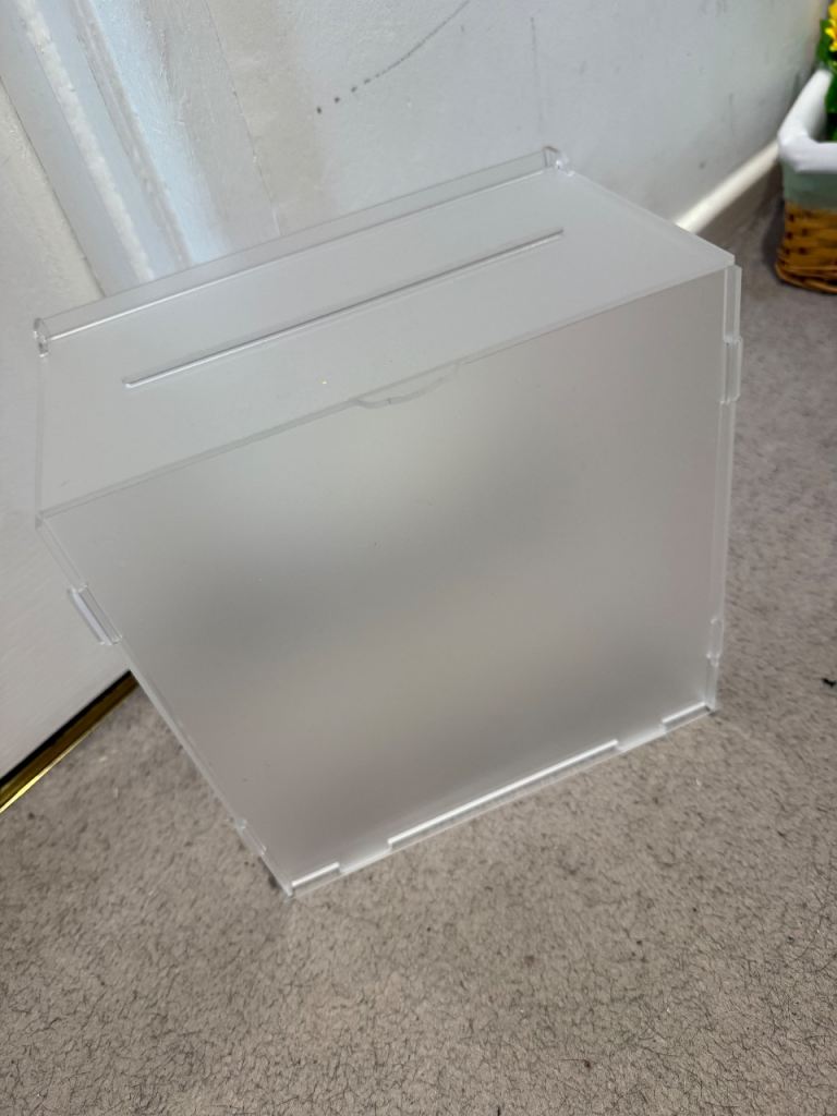 image for Acrylic card box 