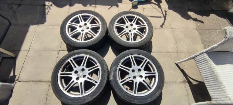 Honda type r alloys 4 x 100 rare fitment 