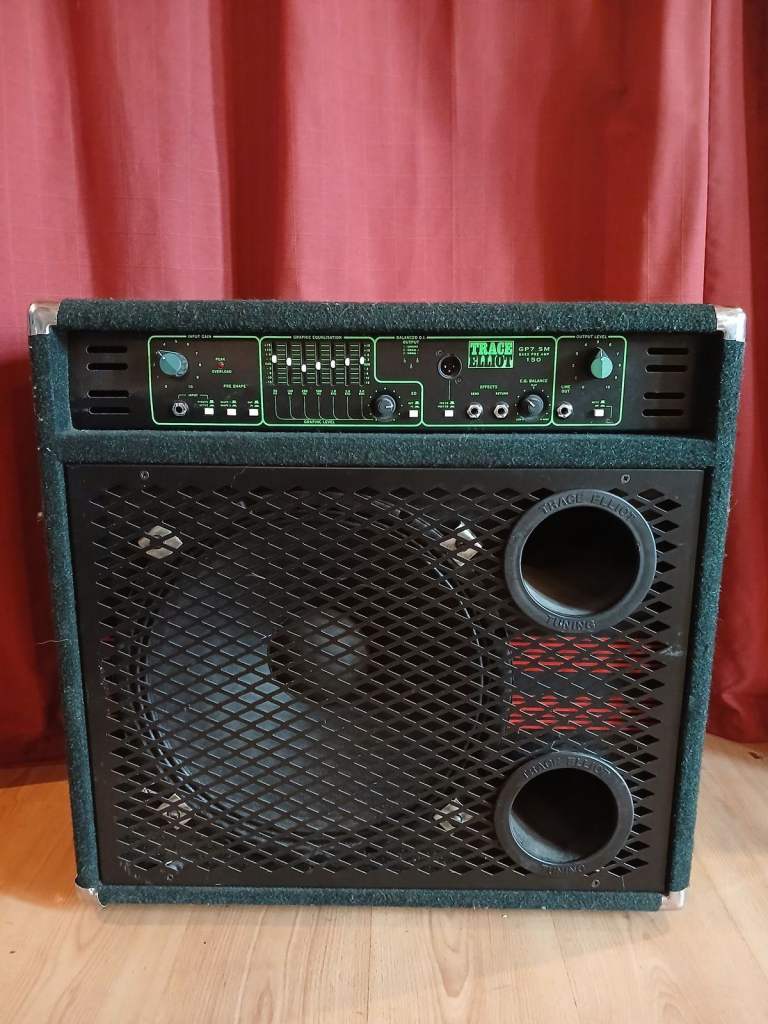 Trace Elliot GP7 SM 150 Bass Amp Head Combo 1x15 15" Sub Graphic EQ Made in England