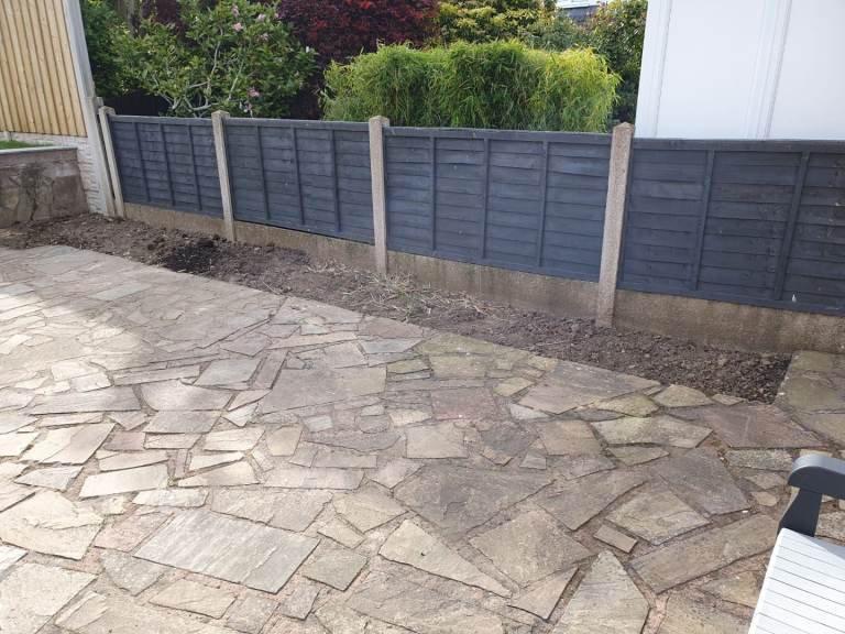 Fence panels x 4