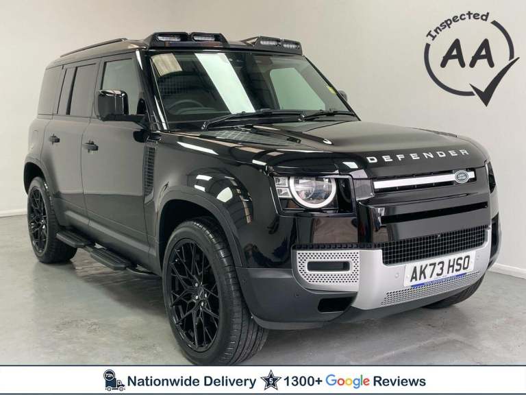 2023 Land Rover Defender 110 3.0 D250 MHEV Hard Top SUV Auto 4WD MWB Euro 6 (s/s) 5dr PANEL VAN D...