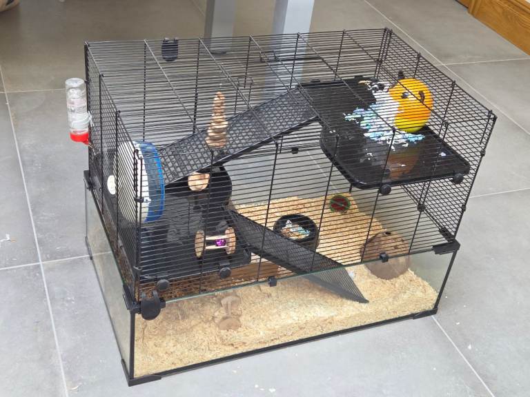Paw hut 3 tier hamster cage 