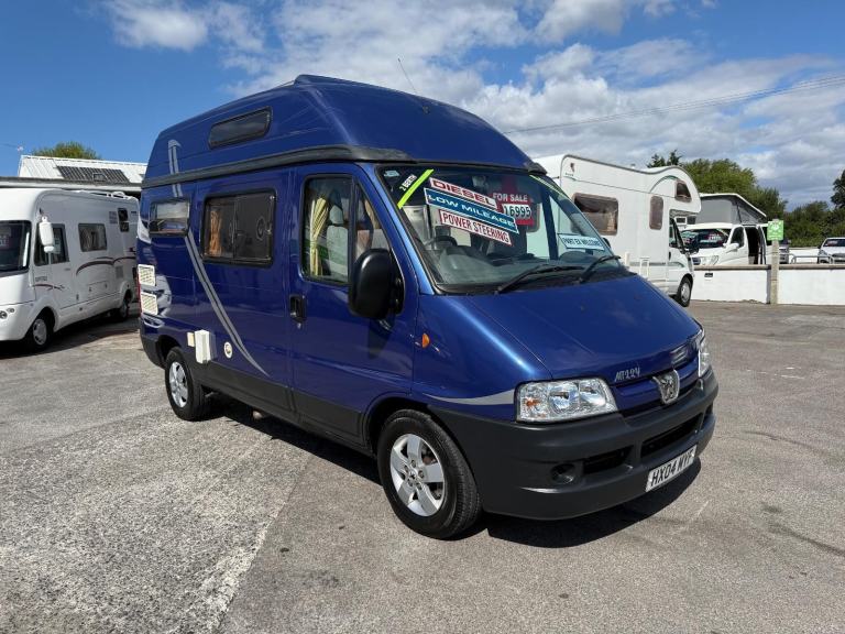Auto-Sleepers Symbol ES 2 Berth Peugeot Boxer Sussex ES DIESEL MANUAL 2004