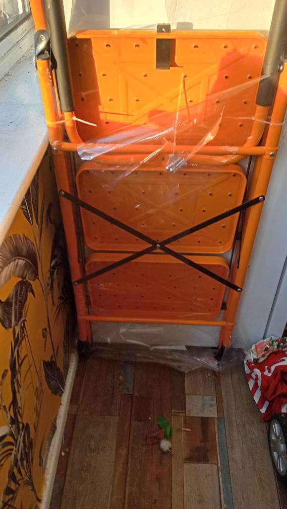 Brand New Orange Family-Use Ladder free