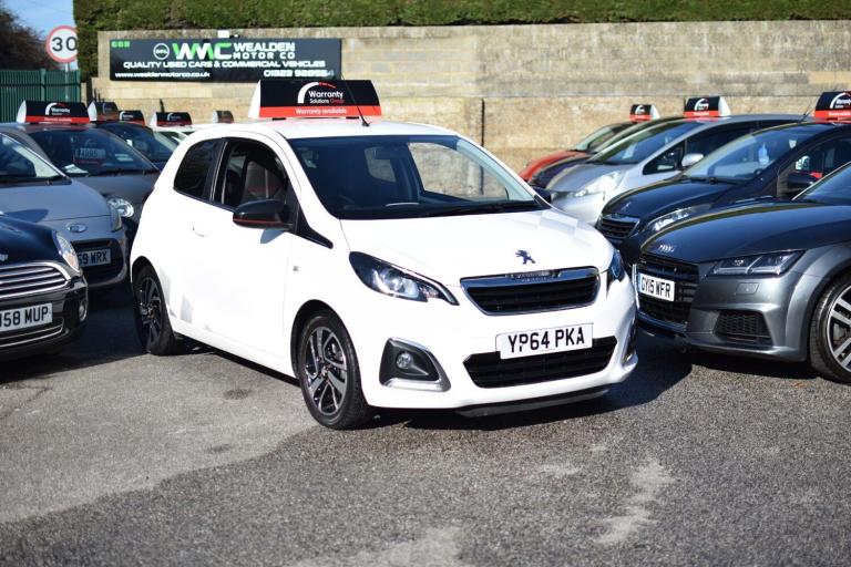 2014 Peugeot 108 1.2 VTi PureTech Allure Euro 5 3dr HATCHBACK Petrol Manual