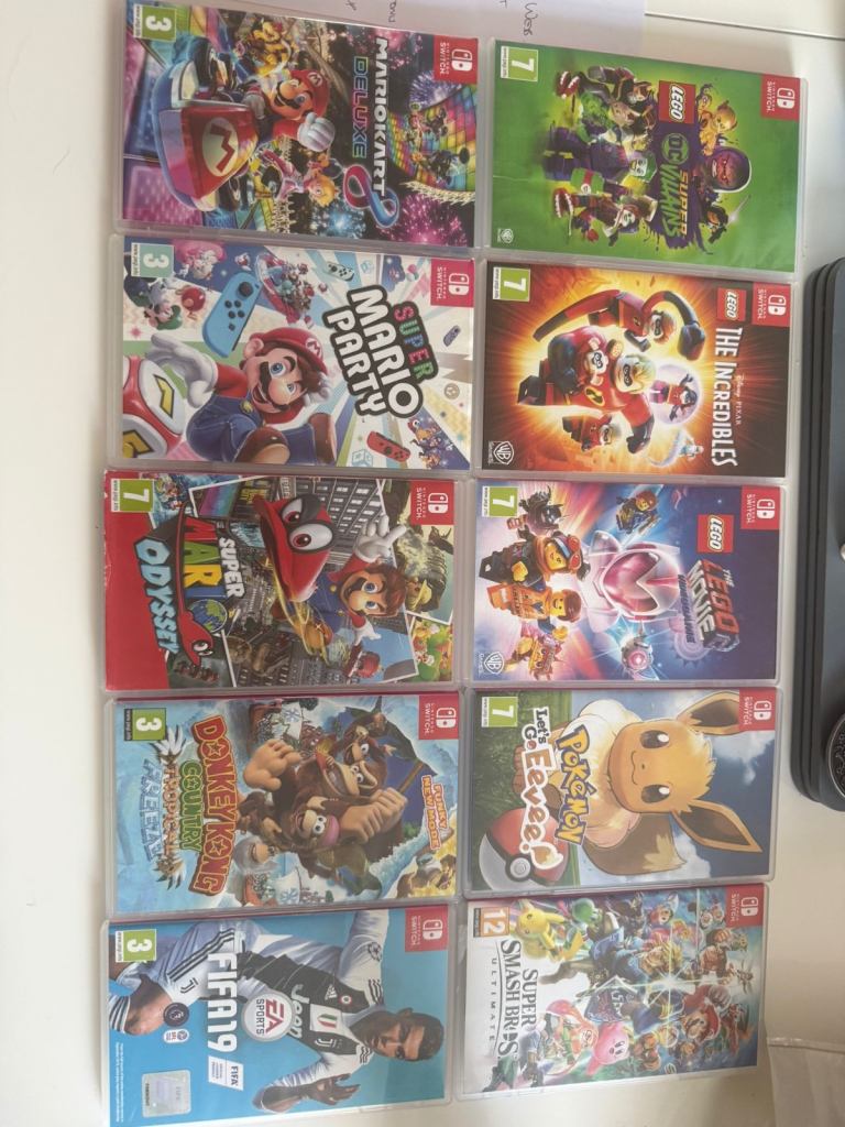 Nintendo Switch 10 Game Bundle! Or Sold Individually 