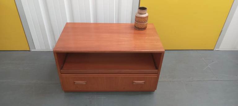 Vintage teak G plan tv stand