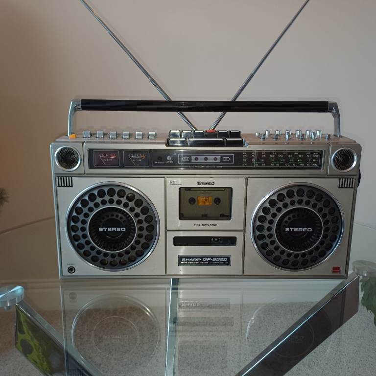 Sharp GF-9090X Radio Cassette Boombox.