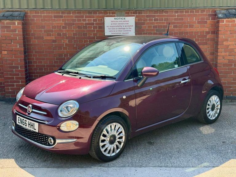 FIAT 500 1.2 Lounge Euro 6 (s/s) 3dr 2016