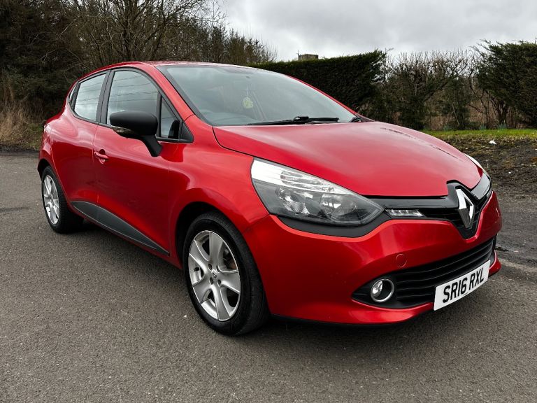 2016 Renault Clio 1.5 Dci Energy Manual 5 door Red ULEZ