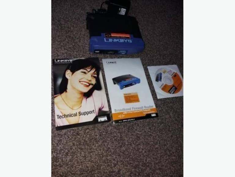 linksys befsx41 broadband firewall router