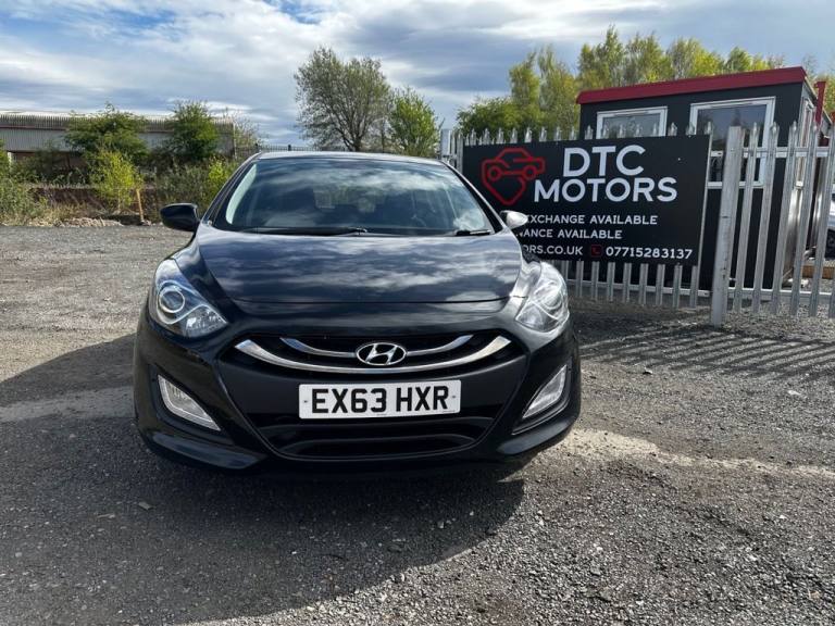 2013 63 HYUNDAI I30 1.6 CRDI BLUE DRIVE ACTIVE HATCHBACK 5DR DIESEL MANUAL EURO 