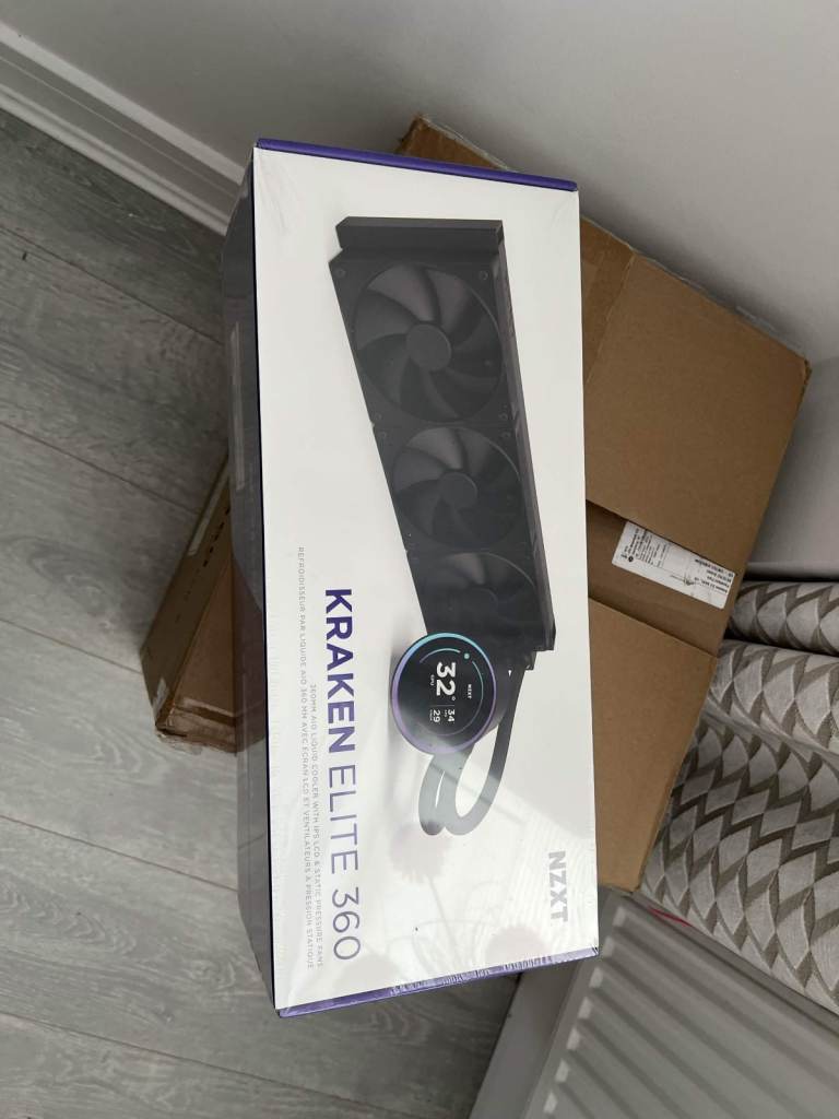 cpu cooler kraken elite 360mm nzxt