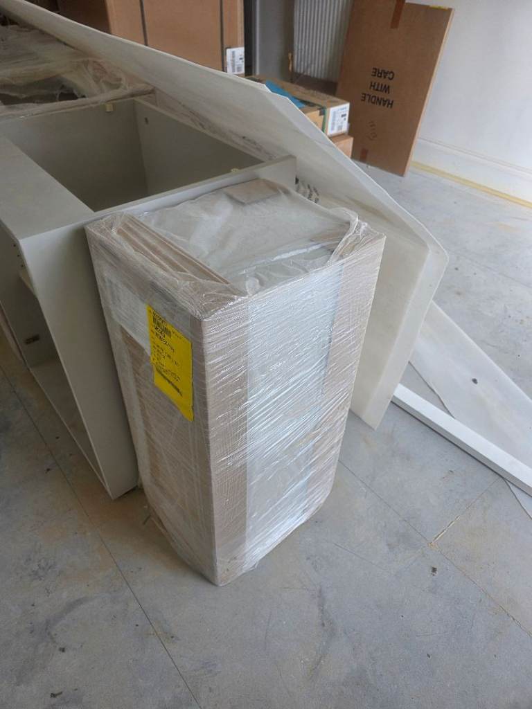 Kitchen carcasses with doors fitted brand new 