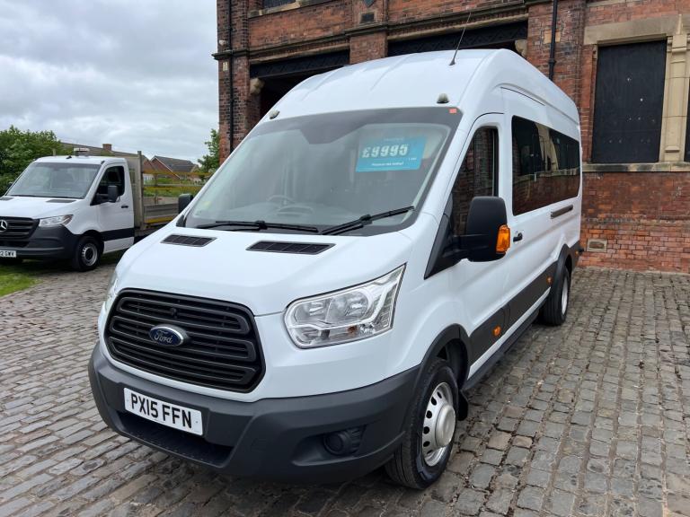 2015 Ford Transit 2.2 TDCi 125ps H3 18 Seater Mini Bus High Roof Minibus  Diesel Manual