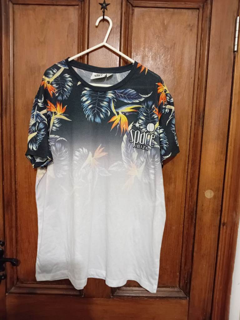 Men's Space Ibiza T-Shirt Size XXL