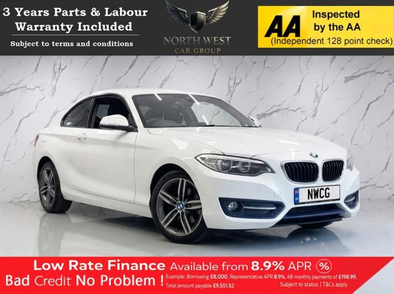 2017 BMW 2 Series 1.5 218i Sport Coupe 2dr Petrol Manual Euro 6 (s/s) (136 ps) ***DRIVE AWAY  Cou...