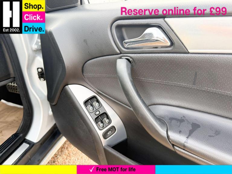 2006 Mercedes-Benz C Class 1.8 C180 Kompressor Avantgarde SE Saloon 4dr Petrol Automatic (193 g/k...