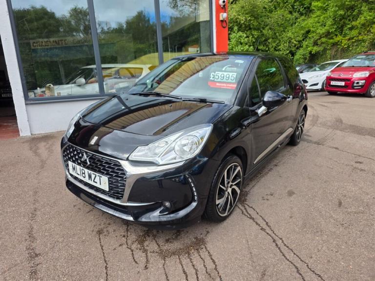 2018 DS Automobiles DS 3 1.2 PureTech 82 Connected Chic 3dr HATCHBACK PETROL Manual