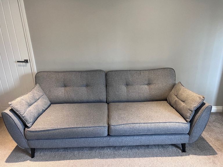 DFS French Connection Zinc 4 seater Sofa