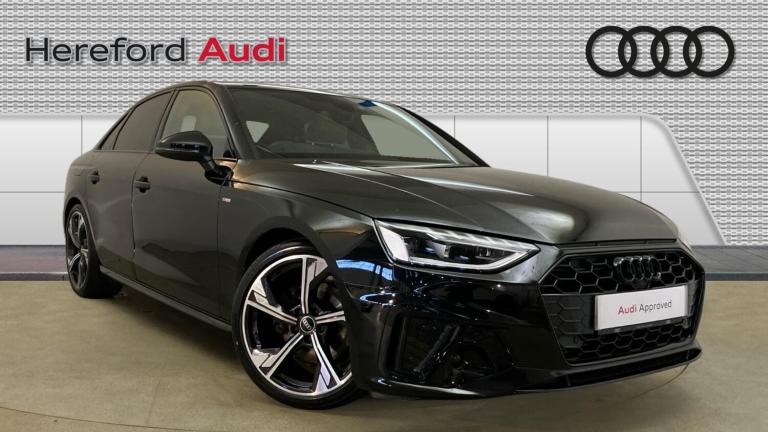 2023 Audi A4 35 TFSI Black Edition 4dr S Tronic [Comfort+Sound] Petrol Saloon Saloon Petrol Autom...
