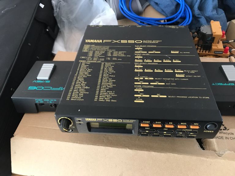 Yamaha FX550 Multi-Effect Processor - Good Condition