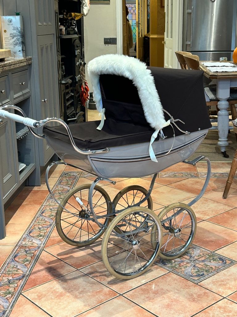 Silver cross vintage dolls pram 