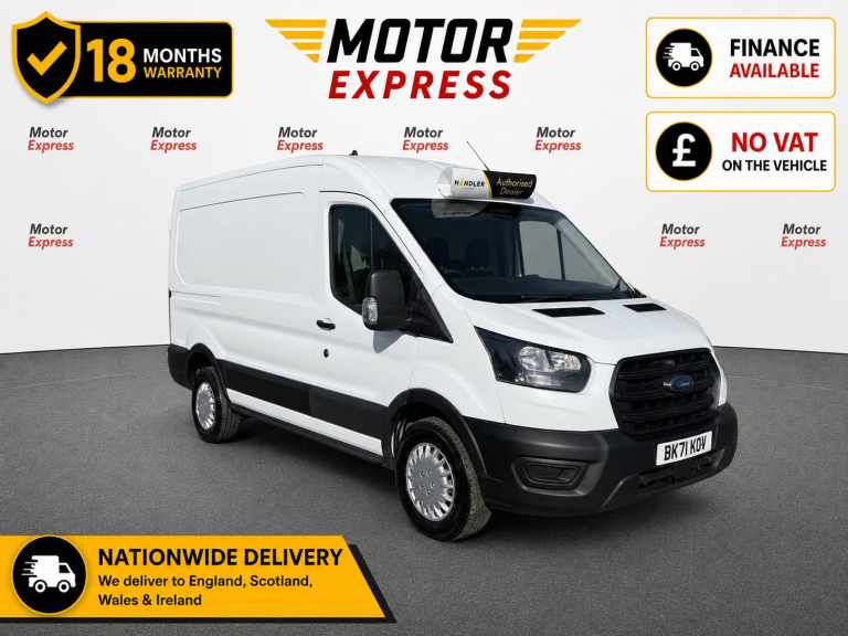 2022 Ford Transit 2.0 EcoBlue 105ps H2 Leader Van PANEL VAN Diesel Manual
