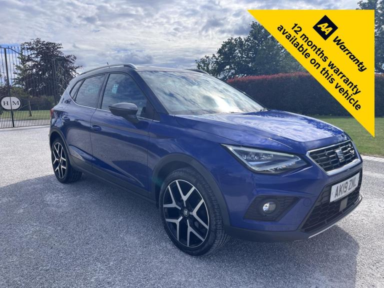 2019 SEAT Arona 1.0 TSI GPF FR Sport SUV 5dr Petrol Manual Euro 6 (s/s) (115 ps) SUV Petrol Manual