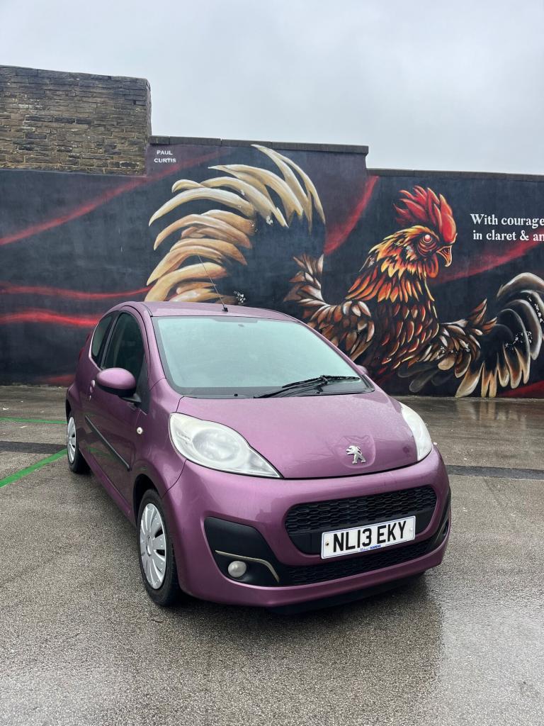 2013 Peugeot 107 1.0 Active 3dr HATCHBACK Petrol Manual