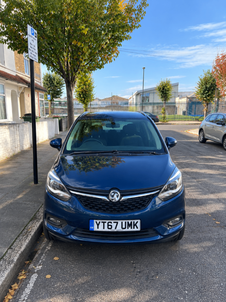 Vauxhall, ZAFIRA, MPV, 2017, Manual, 1364 (cc), 5 doors