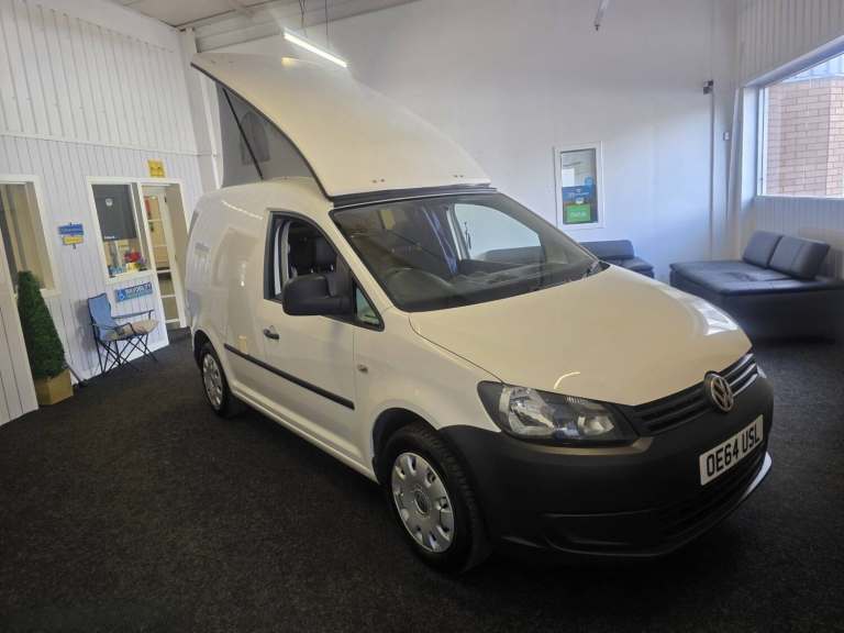 2015 Volkswagen Caddy 1.6 TDI BlueMotion Tech 102PS Startline = Micro Camper Rising Roof Diesel M...